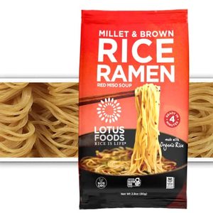 Lotus Foods Millet and Brown Rice Gluten-Free Ramen Soup