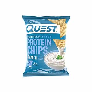 Quest Nutrition Gluten Free Ranch Baked Tortilla Chips
