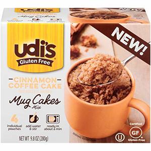Udi's Gluten Free Cinnamon Coffee Cake Mug Cake Mix