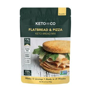 Gluten Free Flatbread and Pizza Bread Mix By Keto And Co