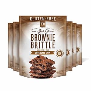 Sheila G's Gluten Free Brownie Brittle With Chocolate Chips